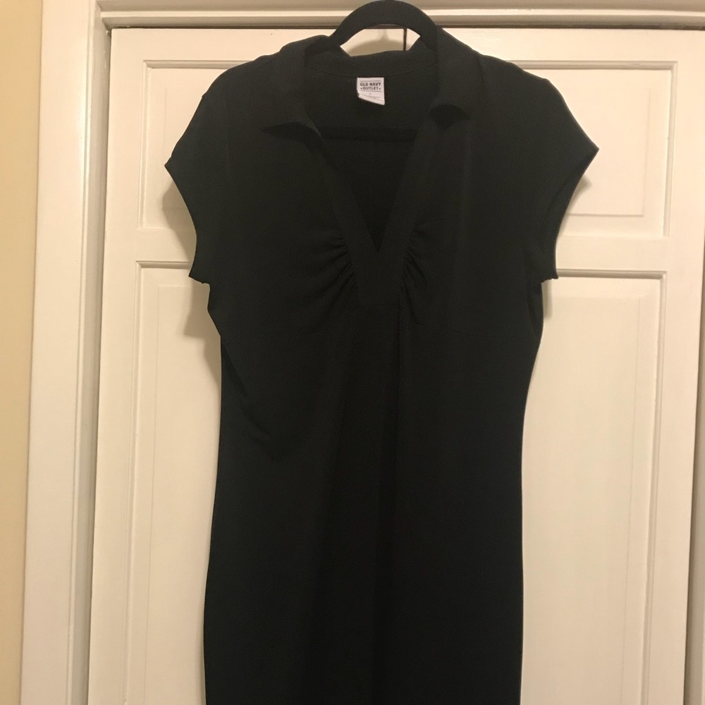 Black mini dress